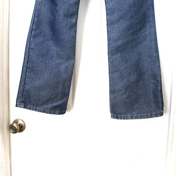 l.e.i. Shiny Flare Jeans Size 5 Vintage - Picture 8 of 13